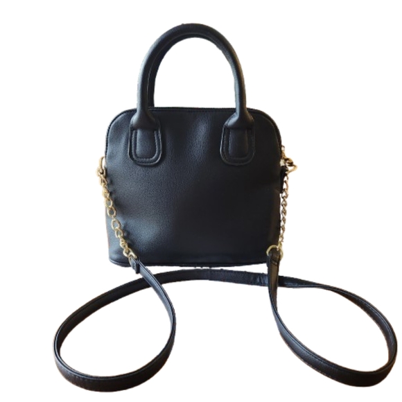 BETSEY JOHNSON ☆ BLACK & WHITE ☆ LADY FACE SATCHEL ☆ NWT - Picture 8 of 13